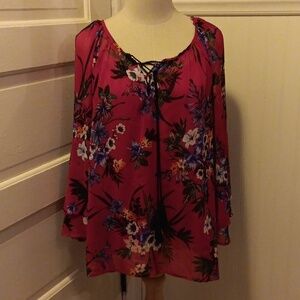 New Directions XL layered shirt